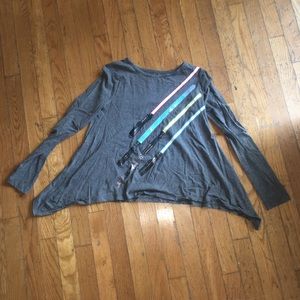 Gap Kids XXL star wars flip sequin shirt